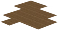 Suelo marrón de madera de arce