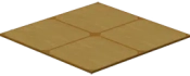 Boden mit dunkler Maserung aus Hellholz Icon