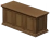 Mueble de almacenaje clásico de abeto