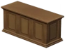 Mueble de almacenaje clásico de abeto Icon