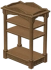 Полка из сияющей древесины Icon