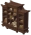 Libreria per pergamene in cedro rosso