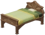 Кровать из древесины адхигамы «Комфорт» Icon