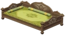 Sitzbank „Banketteinladung“ aus Adhigama-Holz Icon
