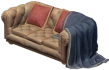 柔軟的會客廳沙發 Icon