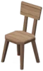 Chaise de salle à manger en pin