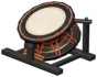 Maple Wood Ritual Drum: A Great Din Icon