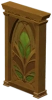 Porte d'intérieur en bois radiant