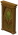 Puerta interior de madera radiante