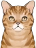 Tiger-Striped Cat Icon