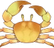 Golden Crab Icon
