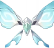 Papillon cristallin Anémo Icon
