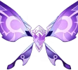 Papillon cristallin Électro