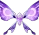 Кристальная бабочка Электро