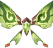Papillon cristallin Dendro Icon