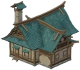 Privathaus (Liyue) – „Holz auf Stein“