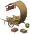 둥근 과일 수레 Icon