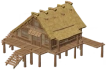 Casa con tetto di bambù di Inazuma Cuore selvaggio Icon