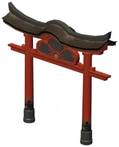 Arco torii escarlata: Puerta del silencio | Genshin Impact 