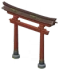 Arco torii escarlata: Camino de la paz Icon