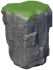 Roccia dimensionale Cima verdeggiante Icon