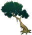 「傾斜した連綿の木」 Icon