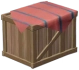 Caja de madera de abeto resistente al agua Icon