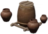 Dickwandiger „Kokutan“-Wasserkrug Icon