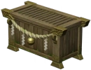Boîte à offrandes « Seiken » en bois de rêve