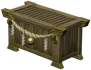 Boîte à offrandes « Seiken » en bois de rêve Icon