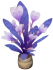 Hibisco estrellado: Bordado violeta Icon