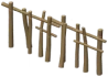 Stabiler Kiefernzaun Icon