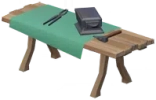重型杉木锻造桌
