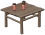 Tavolo quadrato Rakushi in legno Otogi