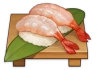Suspicious Sweet Shrimp Sushi Icon