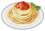 Spaghetti al ragù fiammante
