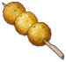 Delicious Fried Radish Ball Icon