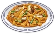 Delicious Stir-Fried Fish Noodles Icon