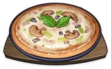 Pizza Estranha de Cogumelos