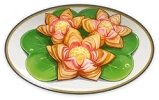 Delicious Lotus Flower Crisp