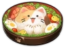 Leckere belebende Katzenmahlzeit Icon