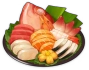 Piatto di sashimi sospetto Icon