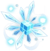 Fleur cristalline