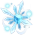 Fleur cristalline