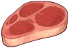 Carne cruda Icon