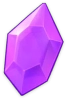 Elektrisierter Kristall