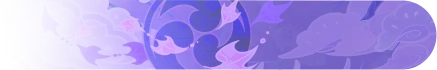 Inazuma – Raiden-Wappen Profile Background