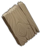 Fragile Wooden Plank
