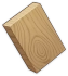 Sturdy Wooden Plank Icon