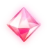 Pale Red Crystal Icon